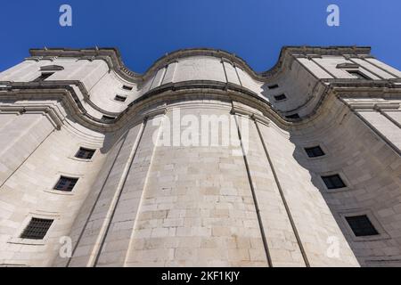 Kirche Santa Engrácia, Igreja de Santa Engrácia, das Nationale Pantheon im Viertel Alfama, Lissabon, der Hauptstadt Portugals. Stockfoto