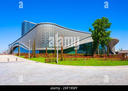 Taschkent, Usbekistan - 11. April 2021: Taschkent City International Congress Centre in Taschkent, Usbekistan Stockfoto