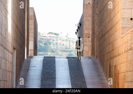 Das Kulturzentrum (Centro Cultural de Belém) im Stadtteil Belem in Lissabon, Portugal. Stockfoto