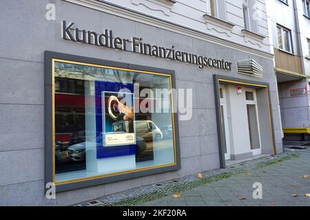 Kundler Finance Center, Berlin, Deutschland Stockfoto