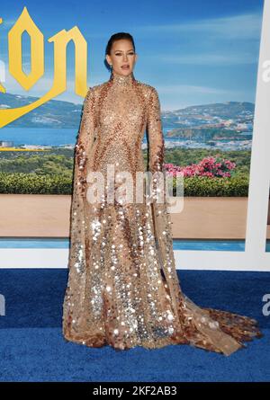 Los Angeles, Kalifornien, USA. 14.. November 2022. Kate Hudson nimmt an der Premiere von „Glass Onion: A Knives Out Mystery“ im Academy Museum of Motion Picturs am 14. November 2022 in Los Angeles, Kalifornien, Teil. Kredit: Jeffrey Mayer/Jtm Fotos/Media Punch/Alamy Live News Stockfoto