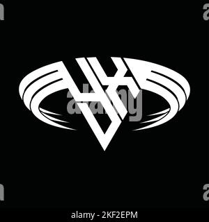YX-Logo-Monogramm mit Dreiecks-Slice-Design-Vorlage Stock Vektor