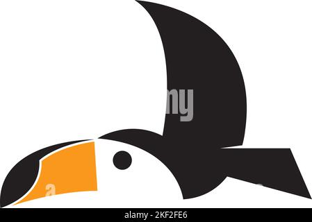 Toco Toucan Logo Symbol Design Illustration Vektor Stock Vektor