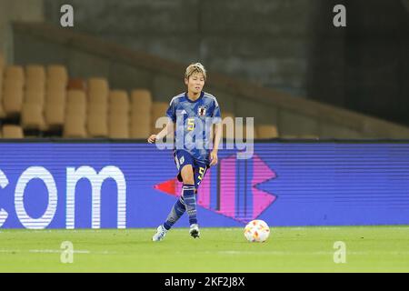 Sevilla, Spanien. 15.. November 2022. Shiori Miyake (JPN) Fußball: Internationales Freundschaftsspiel zwischen Spanien 1-0 Japan im Estadio La Cartuja in Sevilla, Spanien. Quelle: Mutsu Kawamori/AFLO/Alamy Live News Stockfoto