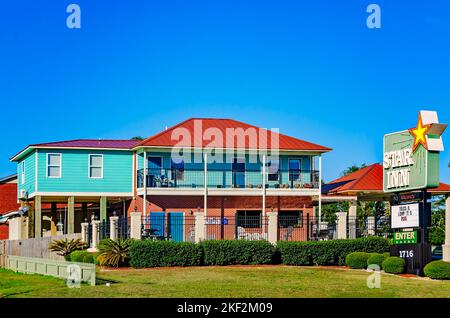 Das Star Inn Motel ist am 13. November 2022 in Biloxi, Mississippi, abgebildet. Stockfoto