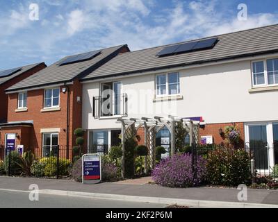 New Taylor Wimpey Development, Kestrel Park, in Bursledon, Hampshire, Großbritannien Stockfoto