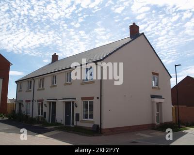 New Taylor Wimpey Development, Kestrel Park, in Bursledon, Hampshire, Großbritannien Stockfoto