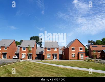 New Taylor Wimpey Development, Kestrel Park, in Bursledon, Hampshire, Großbritannien Stockfoto