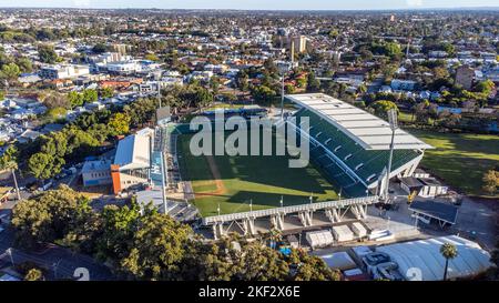 HBF Park oder Perth Oval, Perth, Australien Stockfoto