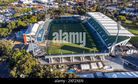 HBF Park oder Perth Oval, Perth, Australien Stockfoto