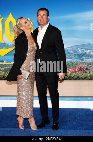 Los Angeles, CA, - 14. Nov 2022: Die Premiere von „Glass Onion: A Knives Out Mystery“ im Academy Museum of Motion Picturs findet statt Stockfoto
