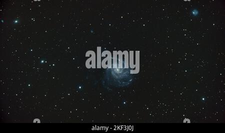 Die Windrad-Galaxie Stockfoto