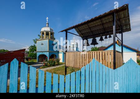Die orthodoxe Kirche von Mila 23 im donaudelta rumänien Stockfoto