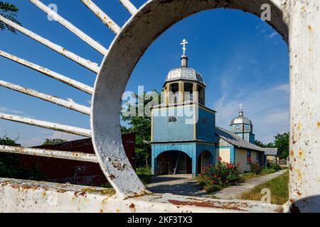 Die orthodoxe Kirche von Mila 23 im donaudelta rumänien Stockfoto