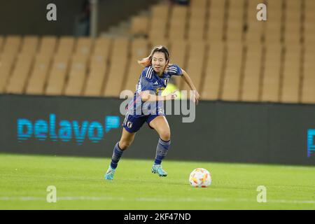 Sevilla, Spanien. 15.. November 2022. Jun Endo (JPN) Fußball/Fußball : Internationales Freundschaftsspiel zwischen Spanien 1-0 Japan im Estadio La Cartuja in Sevilla, Spanien . Quelle: Mutsu Kawamori/AFLO/Alamy Live News Stockfoto