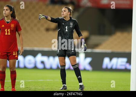 Sevilla, Spanien. 15.. November 2022. Misa Rodriguez (ESP) Fußball: Internationales Freundschaftsspiel zwischen Spanien 1-0 Japan im Estadio La Cartuja in Sevilla, Spanien . Quelle: Mutsu Kawamori/AFLO/Alamy Live News Stockfoto