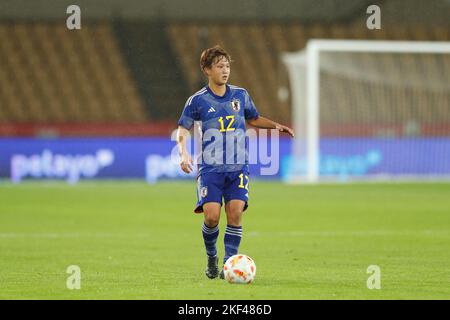 Sevilla, Spanien. 15.. November 2022. Ruka Norimatsu (JPN) Fußball: Internationales Freundschaftsspiel zwischen Spanien 1-0 Japan im Estadio La Cartuja in Sevilla, Spanien. Quelle: Mutsu Kawamori/AFLO/Alamy Live News Stockfoto