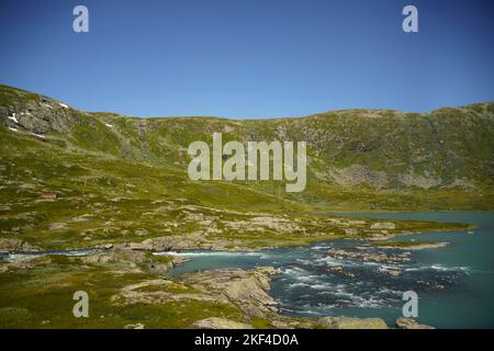 Hardanger Plateau in Summertime, Norwegen Stockfoto