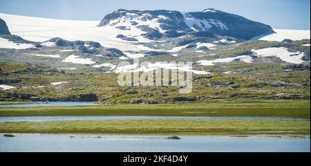 Hardanger Plateau in Summertime, Norwegen Stockfoto