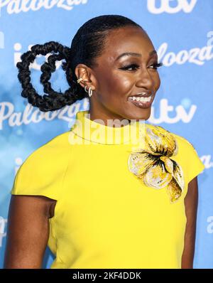 London, Großbritannien. 15.. November 2022. Beverley Knight nimmt an der ITV Palooza 2022 in der Royal Festival Hall in London Teil. Kredit: SOPA Images Limited/Alamy Live Nachrichten Stockfoto