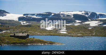 Hardanger Plateau in Summertime, Norwegen Stockfoto