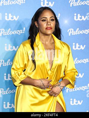 London, Großbritannien. 15.. November 2022. Alex Scott besucht die ITV Palooza 2022 in der Royal Festival Hall in London. (Foto von Brett Cove/SOPA Images/Sipa USA) Quelle: SIPA USA/Alamy Live News Stockfoto