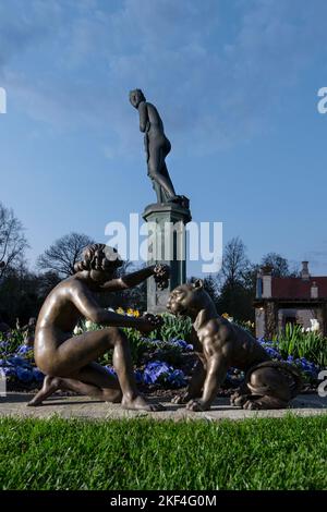 Schloss und Park, Branitz, Cottbus, Deutschland Stockfoto