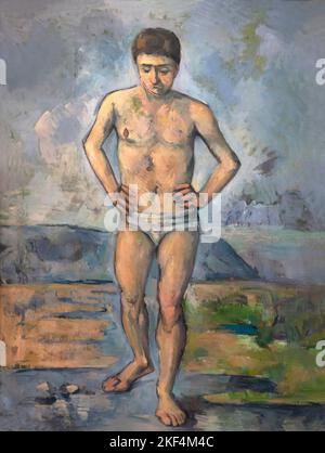 The Bather, Paul Cezanne, um 1885, MOMA, New York, USA Stockfoto