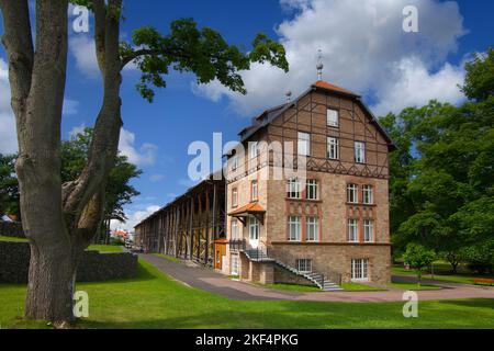 Bundesrepublik Deutschland Hessen, Bad Orb, Gradierwerk Stockfoto