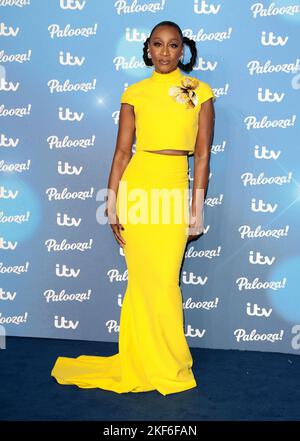 15. Nov 2022 - London, England, UK - Beverley Knight bei ITV Palooza! 2022, Royal Festival Hall Stockfoto