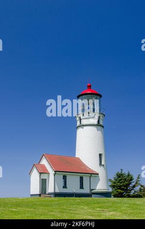 Cape Blanco Lighthouse im südlichen Oregon Stockfoto