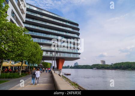 Bratislava, Slowakei - 10. Mai; 2022: Kempinski Hotel River Park, Bratislava, Slowakei Stockfoto