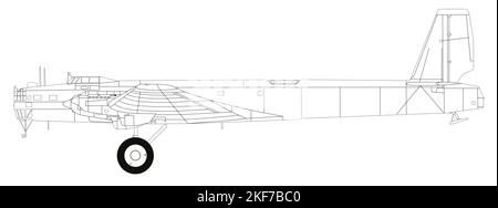 Tupolew ANT-6A Stockfoto