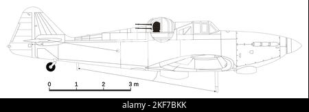 Boulton Paul Defiant Mk Stockfoto