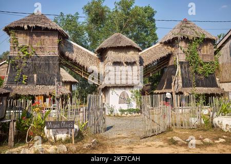 Mama Claires Bungalow Homestay Otres Sihanoukville Kambodscha Stockfoto