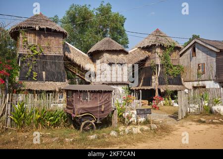 Mama Claires Bungalow Homestay Otres Sihanoukville Kambodscha Stockfoto