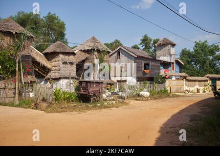 Mama Claires Bungalow Homestay Otres Sihanoukville Kambodscha Stockfoto