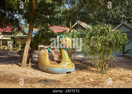 Mama Claires Bungalow Homestay Otres Sihanoukville Kambodscha Stockfoto