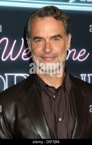 West Hollywood, USA. 15.. November 2022. LOS ANGELES - NOV 15: Murray Bartlett bei der Welcome to Chippendales Premiere im Pacific Design Center am 15. November 2022 in West Hollywood, CA (Foto von Katrina Jordan/Sipa USA) Credit: SIPA USA/Alamy Live News Stockfoto
