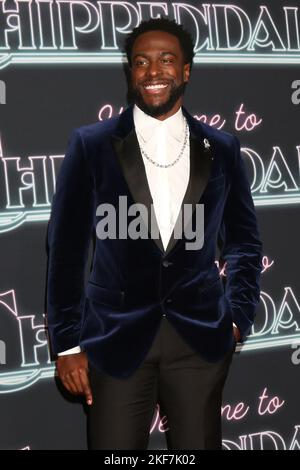 West Hollywood, USA. 15.. November 2022. LOS ANGELES - NOV 15: Quentin Plair bei der Welcome to Chippendales Premiere im Pacific Design Center am 15. November 2022 in West Hollywood, CA (Foto von Katrina Jordan/Sipa USA) Quelle: SIPA USA/Alamy Live News Stockfoto