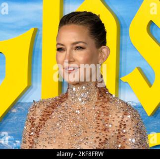 Los Angeles, CA, - 14. Nov 2022: Kate Hudson kommt zur Premiere von „Glass Onion: A Knives Out Mystery“ im Academy Museum of Motion Picturs Stockfoto