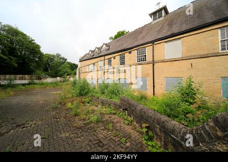 Stadtzentrum von Mansfield, Derbyshire, Großbritannien Stockfoto