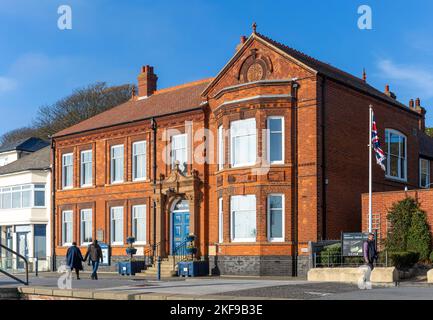 Town Hall council Building, Felixstowe, Suffolk, England, Großbritannien, erbaut 1892 Stockfoto