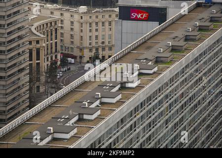 Hauptquartier der SNCF Stockfoto