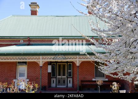 The Rural Inland Town with the Submarine - Holbrook, New South Wales NSW Australia Stockfoto