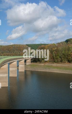 Wuppertalsperre, Bergisches Land, Nordrhein-Westfalen, Deutschland Stockfoto