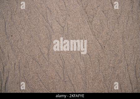 Natur erstellt Sand Muster Textur kann als Hintergrund-Tapete verwendet werden Stockfoto