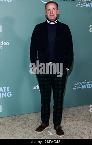 Westwood, Usa. 16.. November 2022. WESTWOOD, LOS ANGELES, KALIFORNIEN, USA - 16. NOVEMBER: Der amerikanische Komiker und Schauspieler Marc Evan Jackson kommt bei der Los Angeles Premiere von Amazon Prime Video's 'The People We Hate at the Wedding', die am 16. November 2022 im Regency Village Theatre in Westwood, Los Angeles, Kalifornien, USA, stattfand. (Foto von Rudy Torres/Image Press Agency) Quelle: Image Press Agency/Alamy Live News Stockfoto