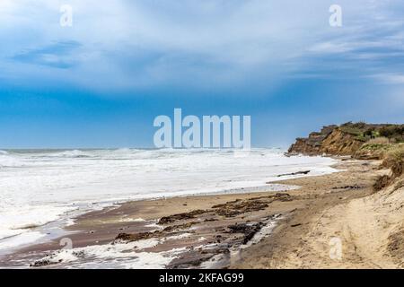 Graben Ebenen und den atlantik, Montauk, NY Stockfoto