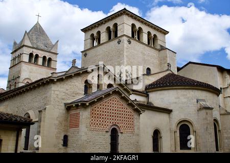 Paroisse Catholique Saint Martin d'Ainay Stockfoto